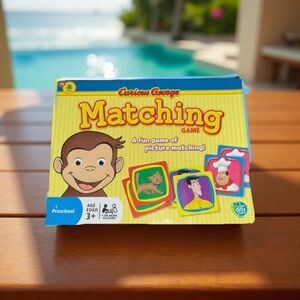 2010 Curious George Matching Game by I Can Do That! Games Complete! Ages 3+